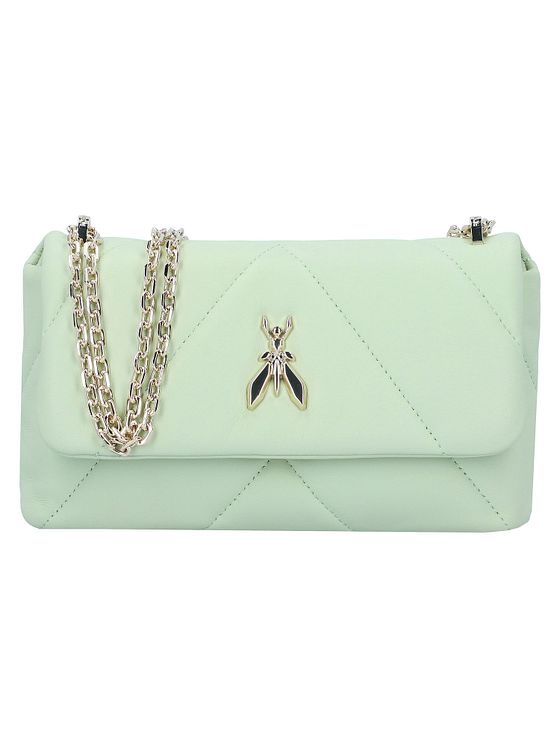 Patrizia Pepe Fly Polstret skuldertaske i læder 25 cm