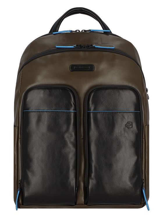 Piquadro Blue Square Revamp rygsæk RFID-læder 39 cm rum til bærbar computer