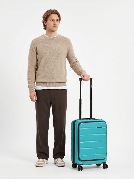 Franky Munich 4.0 4 ruedas Trolley de cabina 55 cm Compartimento para laptop Con fuelle expandible