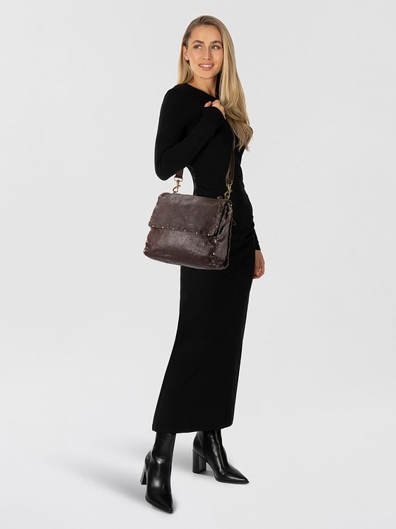 Campomaggi Zelda Taška přes rameno Kůže 34 cm