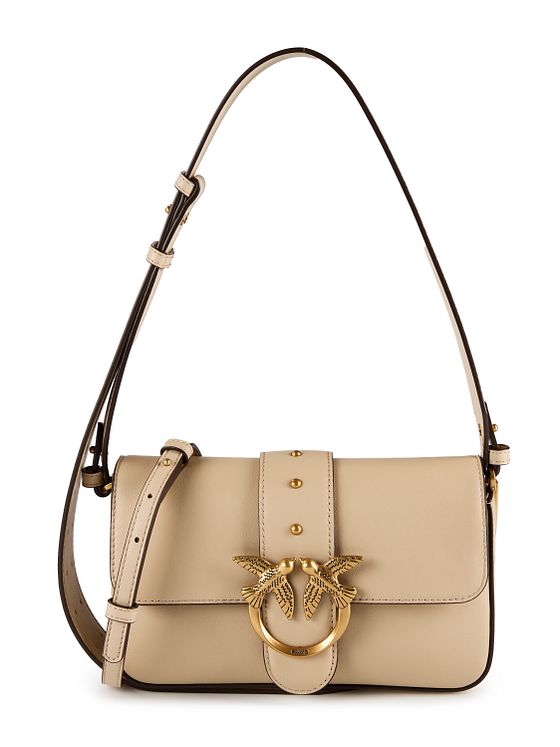 PINKO Love One Skuldertaske Læder 22 cm