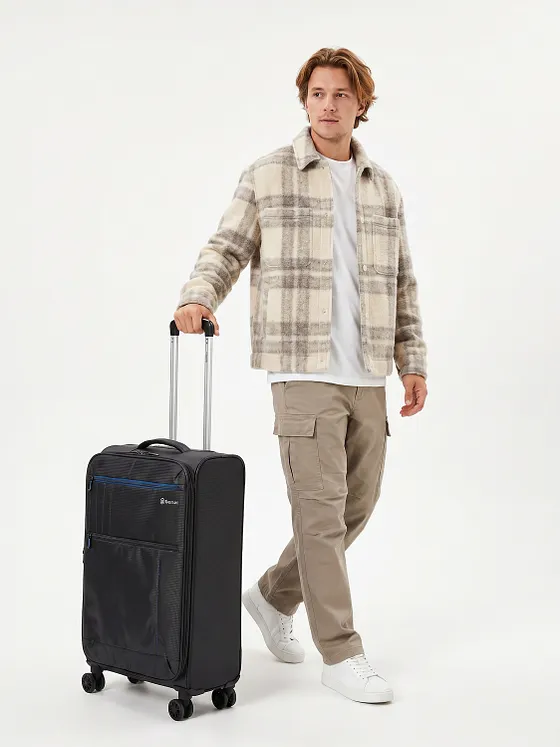 Benzi 5825 4 ruedas Trolley M 67 cm Con asa expansible Benzi 5825 4 ruedas Trolley M 67 cm Con asa expansible