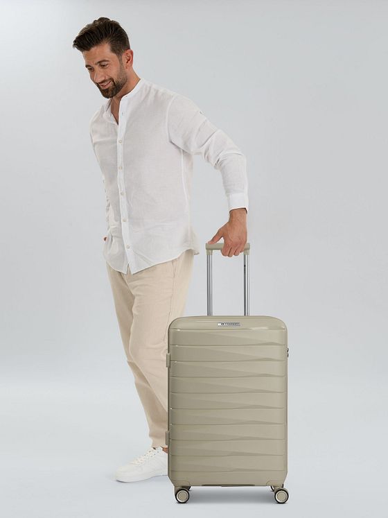 Franky London 4 hjul Trolley M 65 cm med strækfold