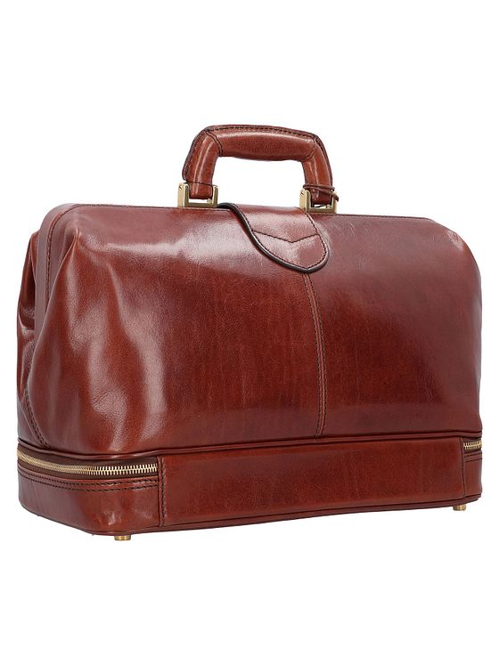 The Bridge Story Uomo lægetaske i læder med bøjle 36 cm