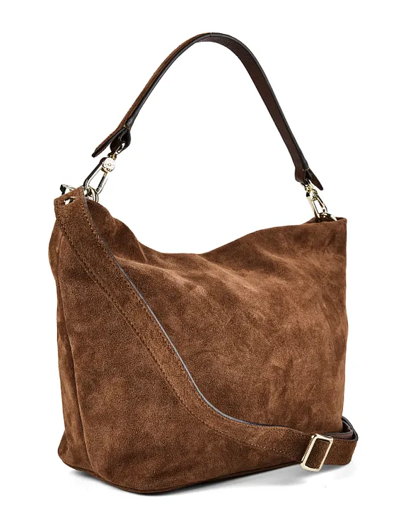 abro Ebony Skuldertaske Læder 39 cm