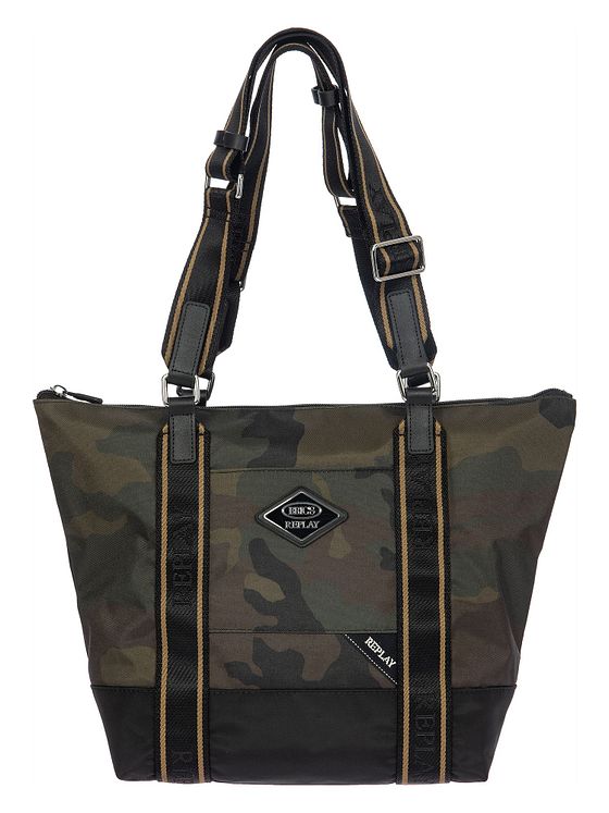 Bric's Replay Camouflage Shopper-taske 26 cm