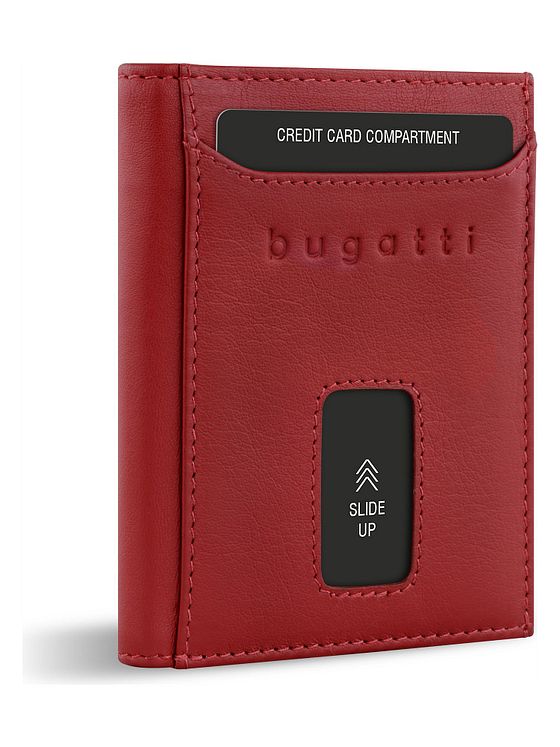 bugatti Secure Slim Pung RFID-beskyttelse Læder 8 cm