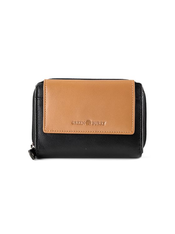 Greenburry Nappa Pung RFID-beskyttelse Læder 14 cm