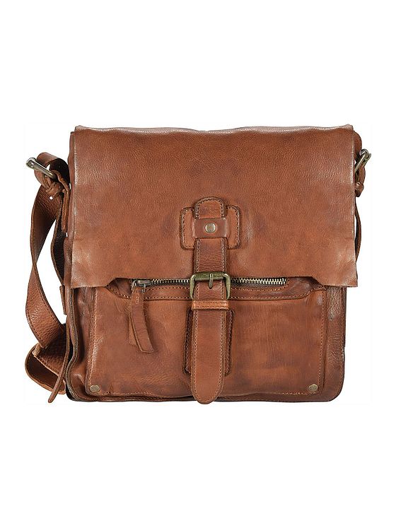 Harold's Submarine skuldertaske i læder 24 cm