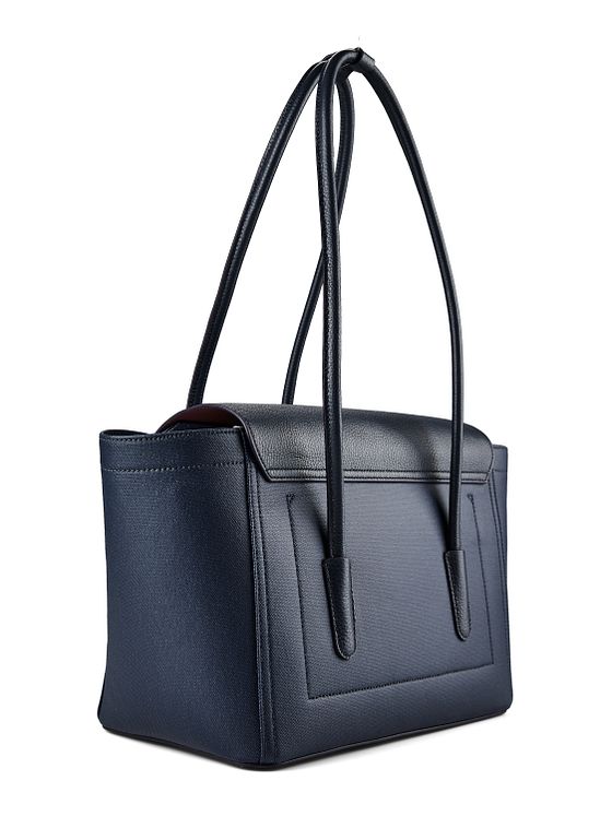 Coccinelle Double Beat Axelväska Läder 33 cm