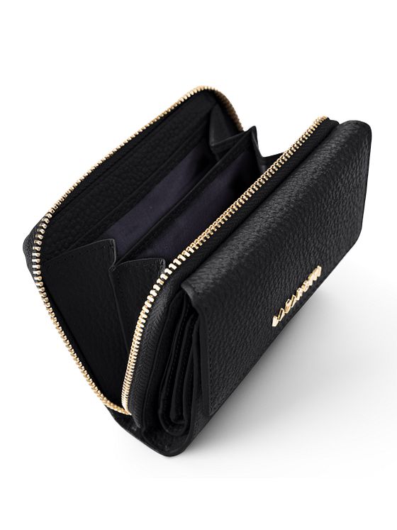 Lazarotti Bologna Kožená peněženka na zip Kožená 12 cm