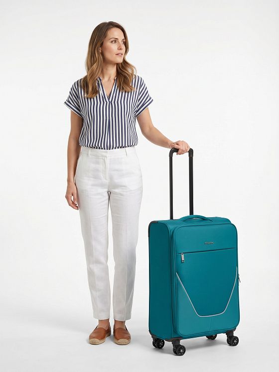 Stratic taska 4 ruedas Trolley M 65 cm Con asa expansible Stratic taska 4 ruedas Trolley M 65 cm Con asa expansible
