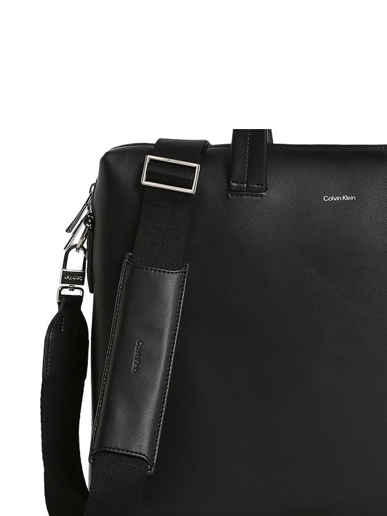 Calvin Klein CK Premium Aktovka Kůže 40.5 cm Kapsa na notebook