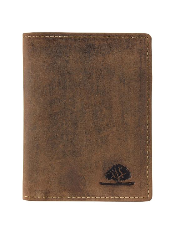 Greenburry Vintage kreditkortholder i læder 9 cm