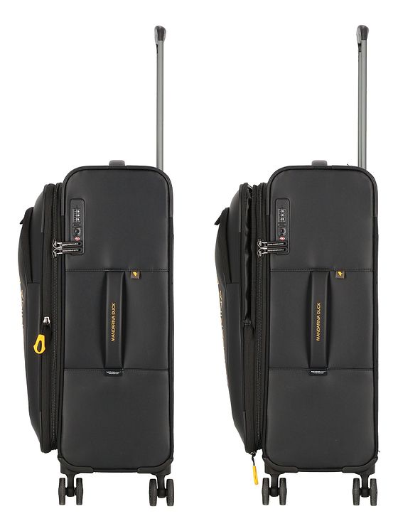 Mandarina Duck Eco Coated 4 hjul Trolley M 67 cm
