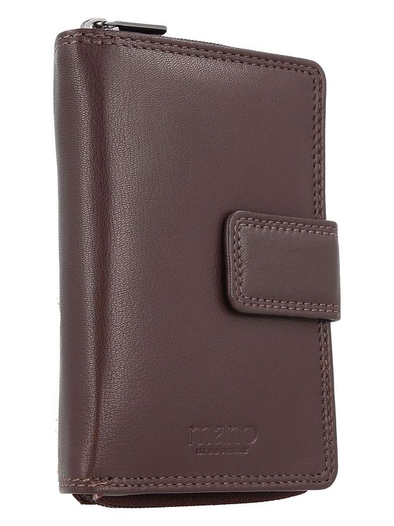 mano Donna Giulia pung i læder 9 cm