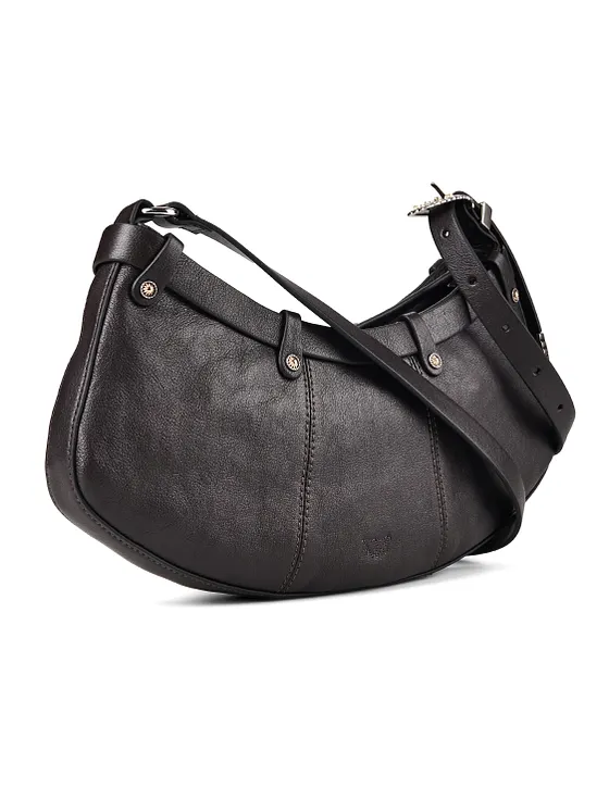 PINKO Love Body Skuldertaske Læder 31 cm PINKO Love Body Skuldertaske Læder 31 cm