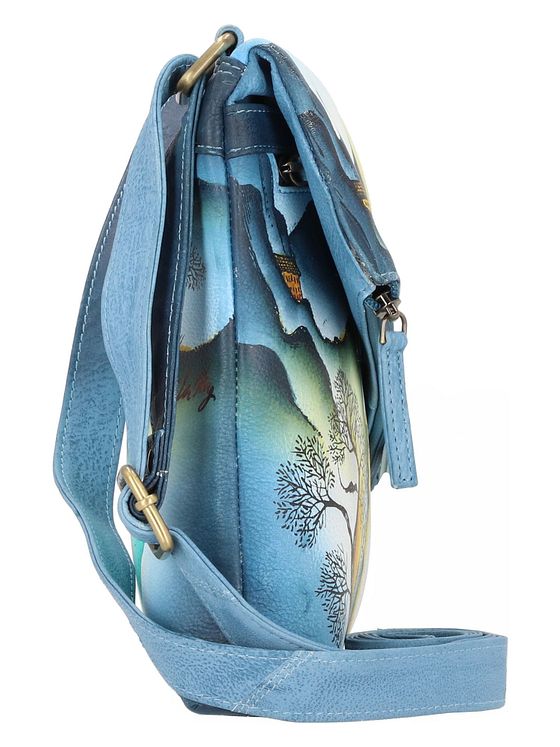 Greenland Nature Art+Craft skuldertaske i læder 28 cm