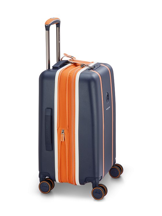 Delsey Paris Cadence 4 kolečka Kabinkový kufr 55 cm s roztažitelným záhybem