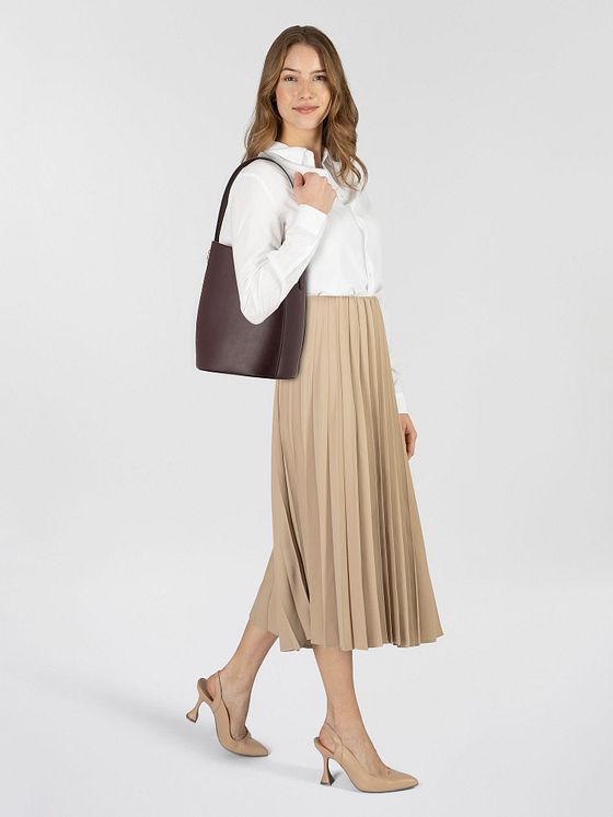 Boss Numah Skuldertaske Læder 23 cm