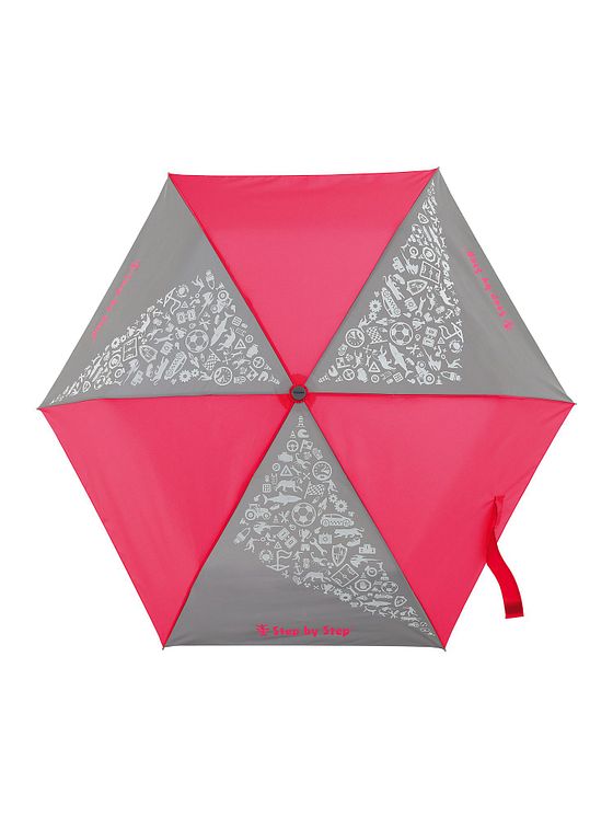 Step by Step Lommeparaply til børn 22 cm med reflekterende elementer Step by Step Lommeparaply til børn 22 cm med reflekterende elementer