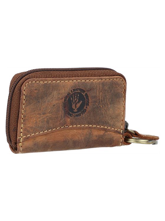 Greenburry Vintage nøgleetui i læder 8,5 cm