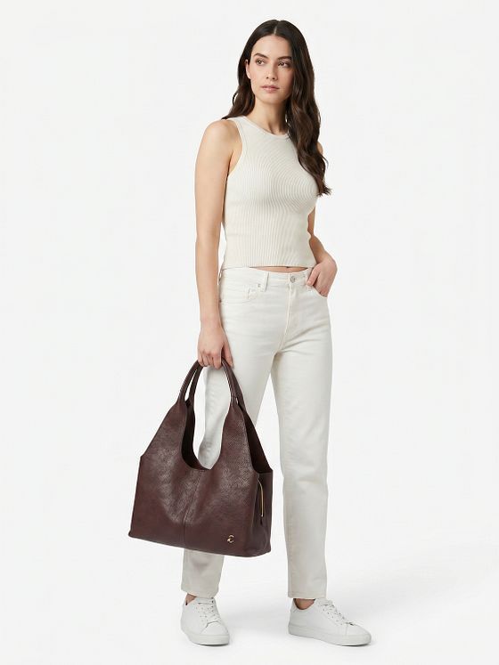 Coccinelle Nell Bolsa de hombro Piel natural 39 cm