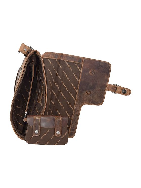 Greenburry Vintage Revival Vol. 1 skuldertaske i læder 32 cm