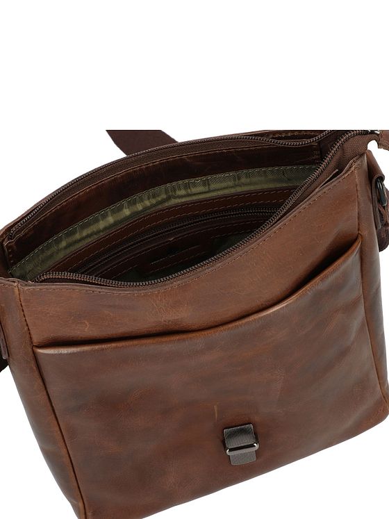 Greenburry Newport Messenger-taske Læder 24 cm