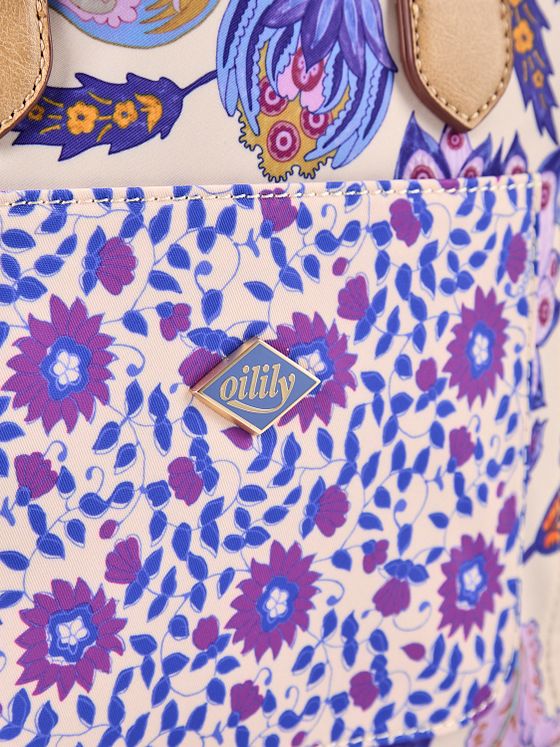Oilily Sapphire Chintz Kabelka 34 cm