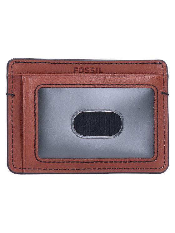 Fossil Bronson kreditkortholder i læder 10 cm Fossil Bronson kreditkortholder i læder 10 cm