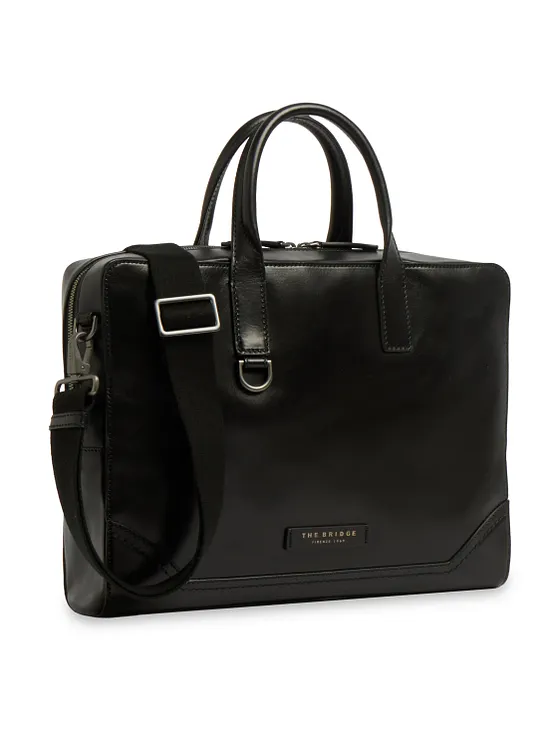 The Bridge Matteo Portfölj Läder 38 cm Laptopfack The Bridge Matteo Portfölj Läder 38 cm Laptopfack