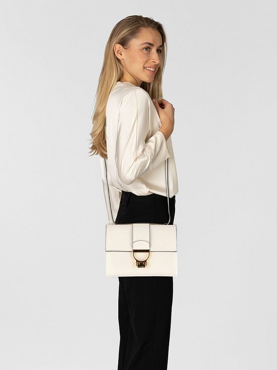 Coccinelle Arlettis skuldertaske i læder 23 cm