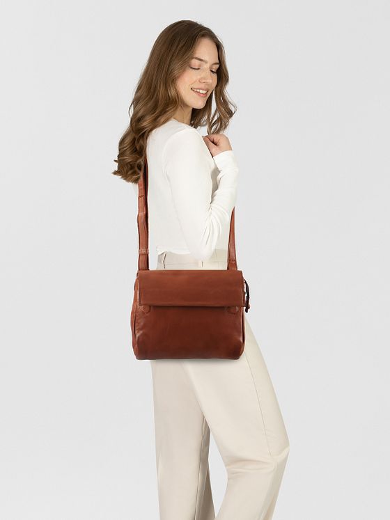 Harold's Submarine Skuldertaske Læder 24 cm