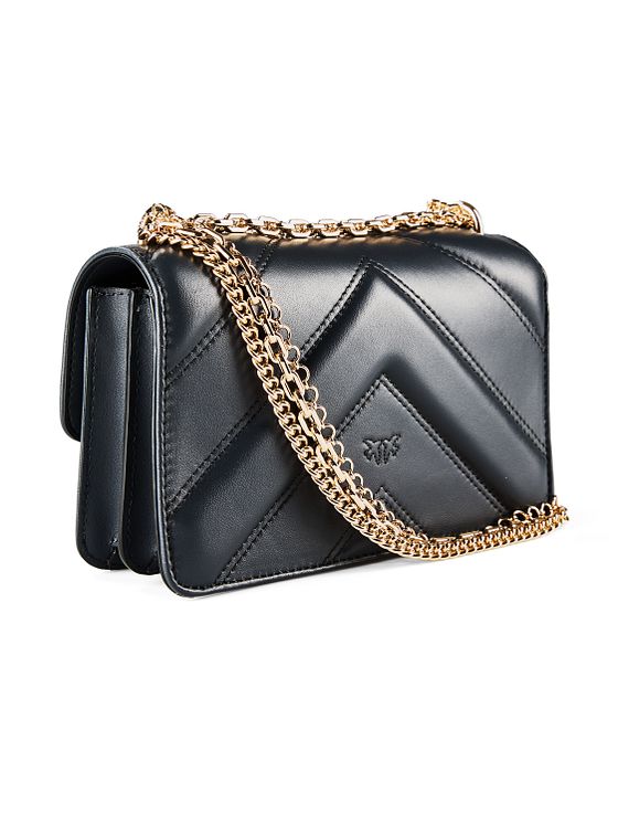 PINKO Love One Mini Skuldertaske Læder 20.5 cm