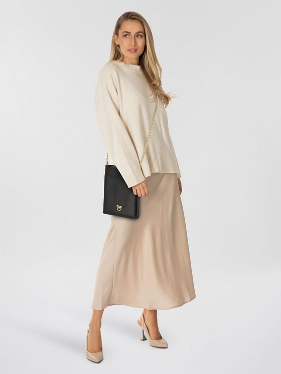 PINKO Flat Mini Bag skuldertaske Læder 17 cm