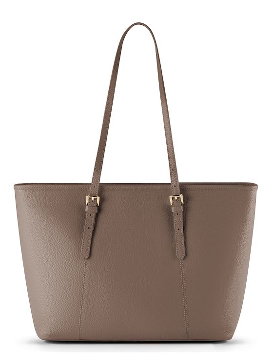 Lazarotti Bologna læder XL shopper taske læder 35 cm