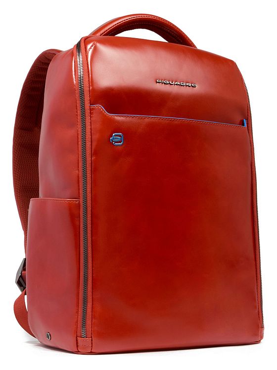 Piquadro Blue Square Daypack Læder 29 cm Laptoprum Piquadro Blue Square Daypack Læder 29 cm Laptoprum