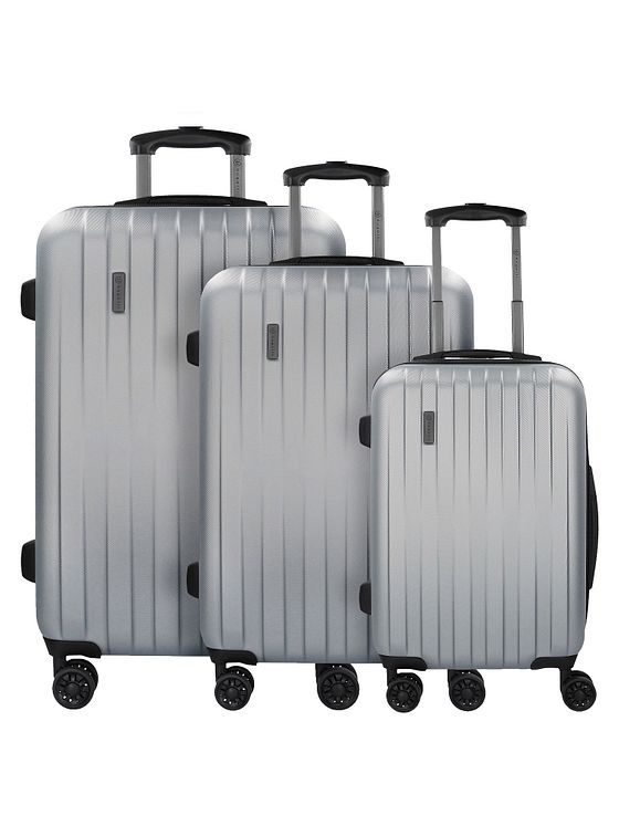 bugatti Lima 2.0 FL 4-hjuls kuffertsæt 3 stk. med dobbelthjul