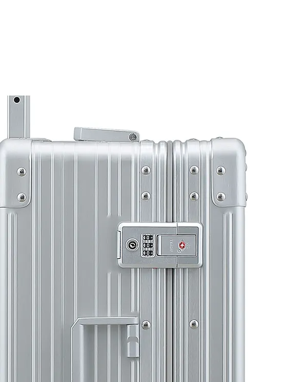 Aleon Traveler Domestic 4-hjulig Cabinväska av Aluminium, 55 cm Aleon Traveler Domestic 4-hjulig Cabinväska av Aluminium, 55 cm