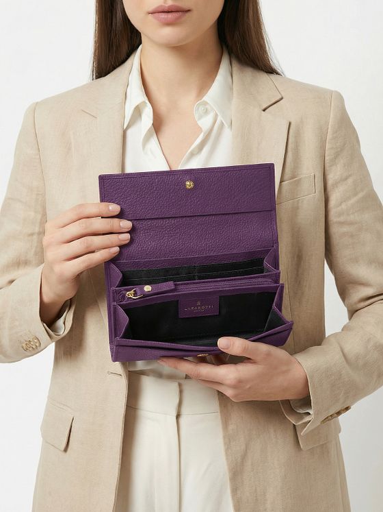 Lazarotti Bologna Leather Peněženka Kůže 19 cm