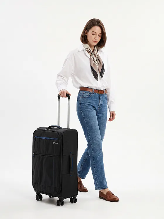 Benzi 5825 4 ruedas Trolley M 67 cm Con asa expansible Benzi 5825 4 ruedas Trolley M 67 cm Con asa expansible