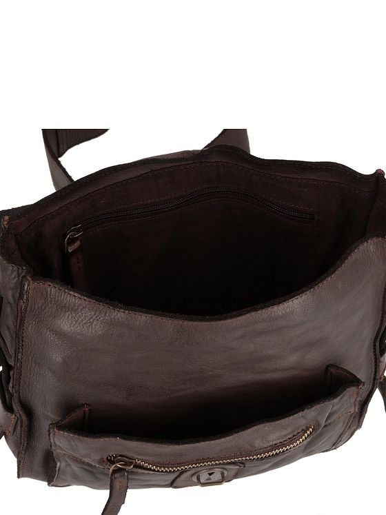 Harold's Submarine skuldertaske i læder 24 cm