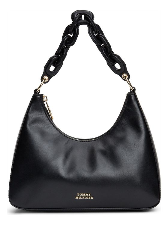 Tommy Hilfiger TH Soft Skuldertaske Læder 38 cm