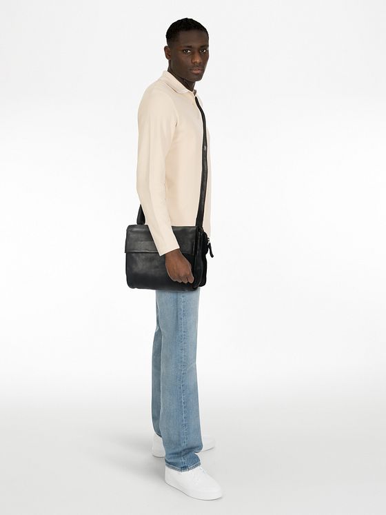 Harold's Submarine Skuldertaske Læder 24 cm