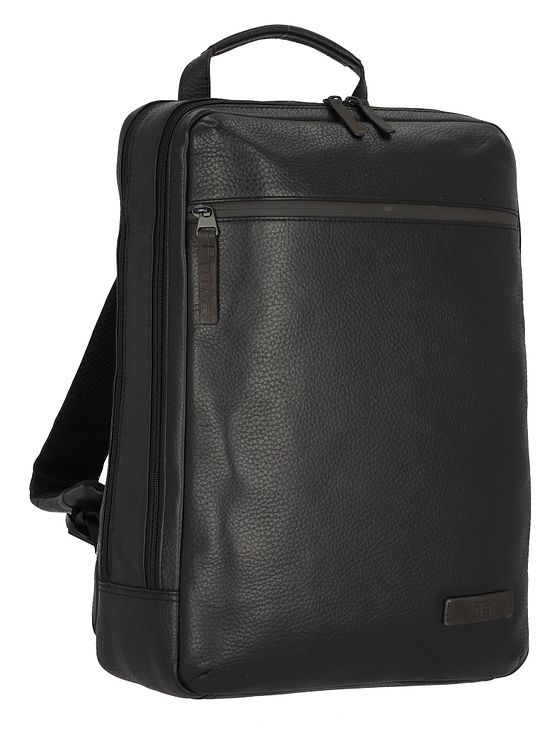 Jost Stockholm-rygsæk i læder med 46 cm rum til bærbar computer