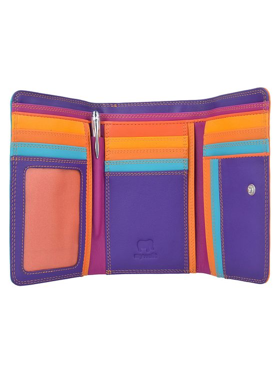 Mywalit Medium Tri-fold pung i læder 14 cm