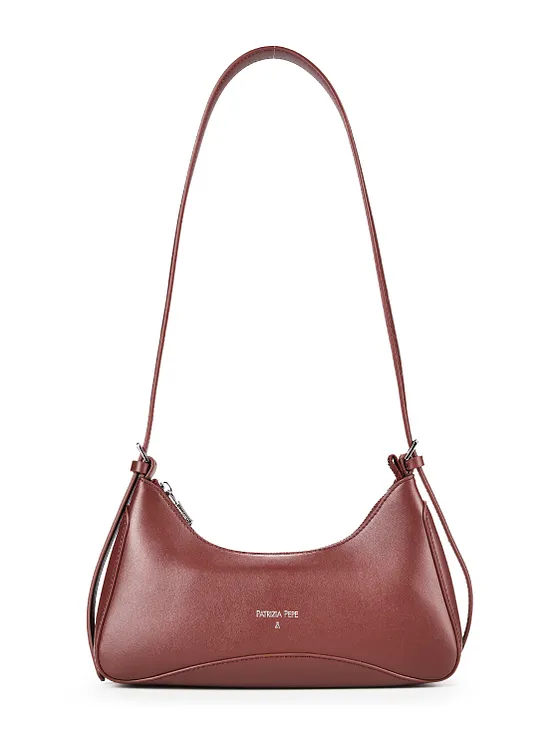 Patrizia Pepe Bolsa de hombro Piel natural 28 cm Patrizia Pepe Bolsa de hombro Piel natural 28 cm