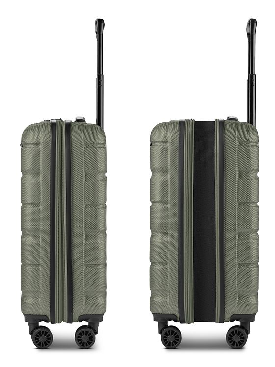 Franky Munich 4.0 4 ruedas Trolley de cabina S 53 cm Con fuelle expandible