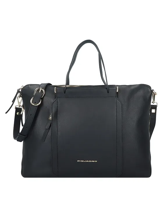 Piquadro Circle Dokumenttaske Læder 43 cm Laptoprum
